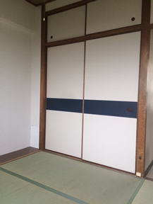 ふすま施工写真