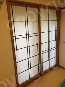 ふすま施工写真